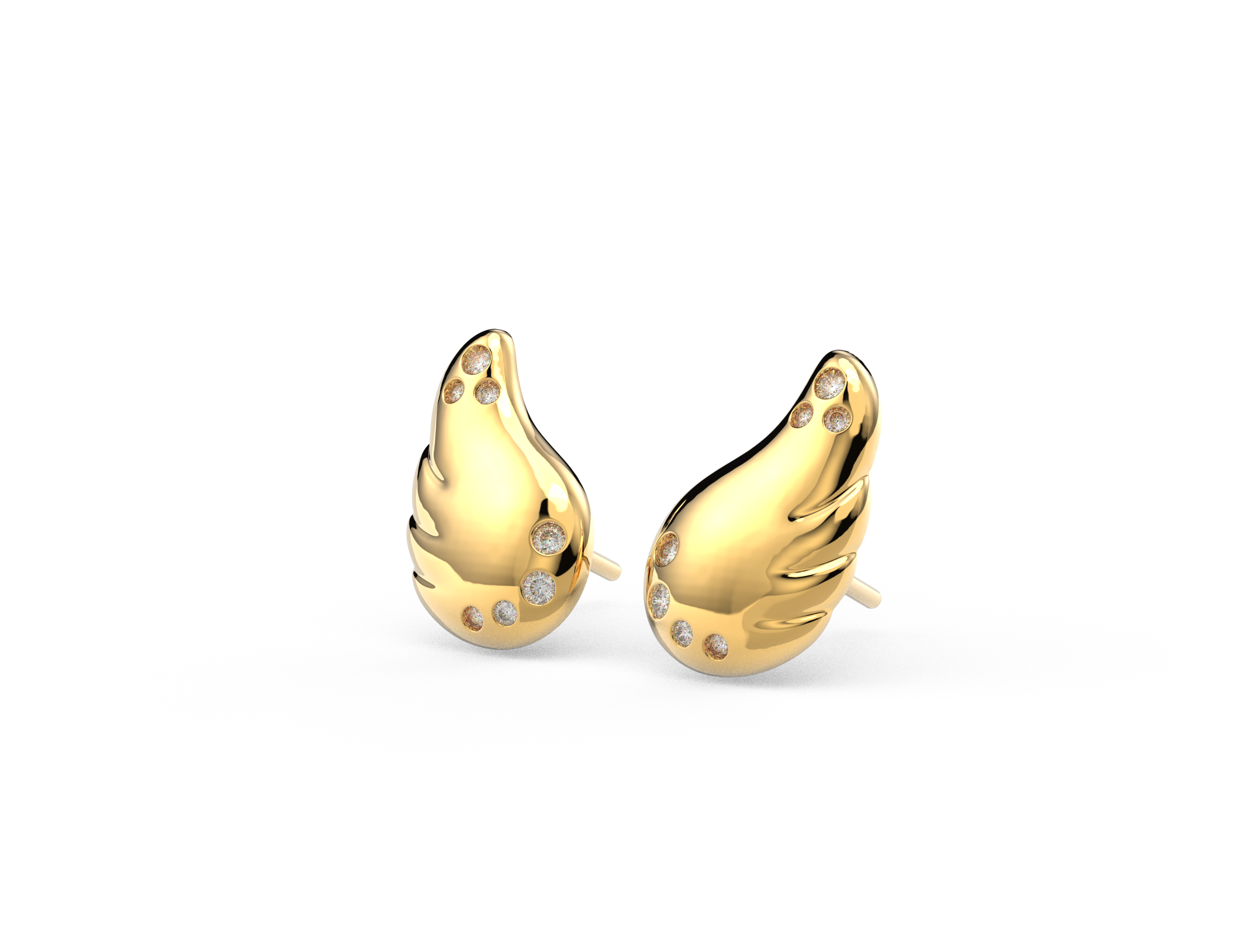 ALAE Pendientes Alas de Ángel