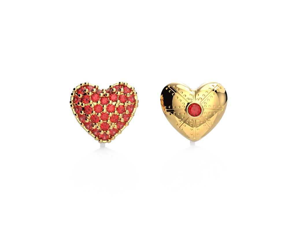 FULGOR Pendientes de corazón